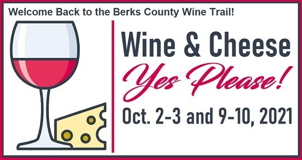 Wine & Cheese Pairings (Oct 2,3,9 & 10) On The Berks County Wine Trail