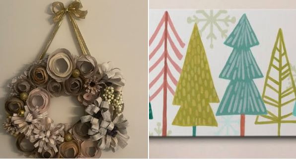BOOK WREATH OR CANVAS PAINT SIP AND CRAFT 1pm @Ridgewood Winery Birdsboro 11.30.2024