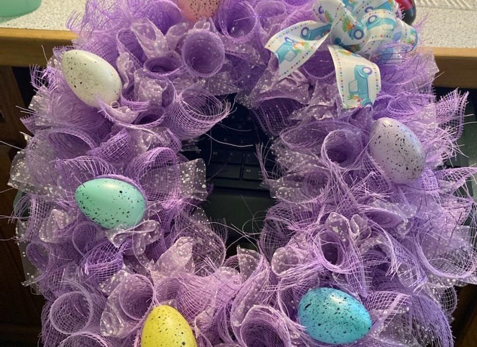 Easter Wreath Class 6pm @RidgewoodWinery Bechtelsville 4.8.2022