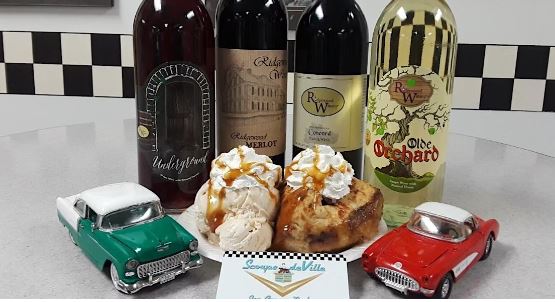 Ice Cream and Wine 1:00 pm @Ridgewood Winery Birdsboro 7.23.23