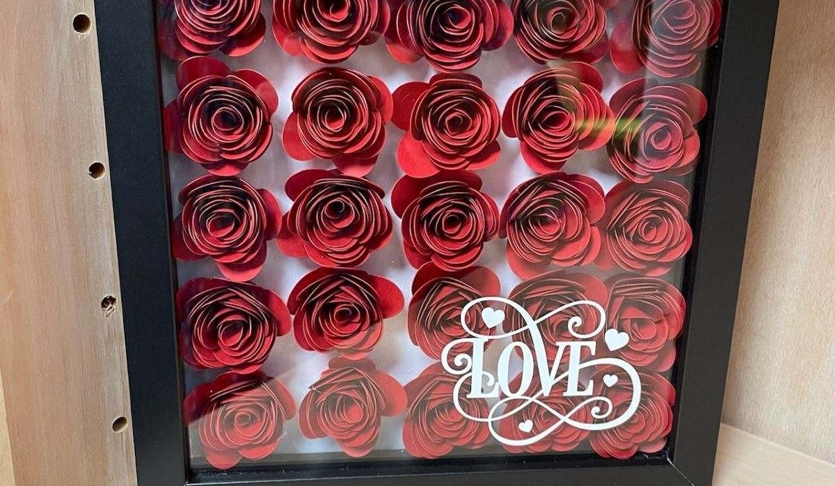 Love Shadow Box Class 5:00pm @Ridgewood Winery Birdsboro 2.20.22